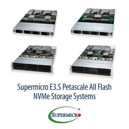 Supermicro大規模投產E3.S全閃存服務器組合，集成CXL內存擴展技術及金盾防火墻，引領數據中心新變革